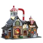 Lemax Lemax Christmas Village Bells Gourmet Popcorn Factory With 4.5V Adaptor - 75188