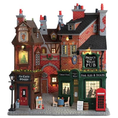 Lemax Christmas Village English Lane Battery Operated (4.5V) - 75197