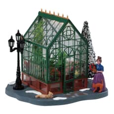 Lemax Christmas Village Victorian Greenhouse Battery Operated (4.5V) - 84347