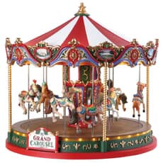 Lemax Christmas Village The Grand Carousel With 4.5V Adaptor - 84349