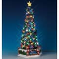 Lemax Christmas Village New Majestic Christmas Tree Battery Operated (4.5V) - 84350LX