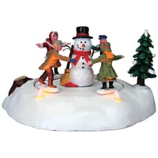 Lemax Christmas Village The Merry Snowman Battery-Operated (4.5V) - 84776