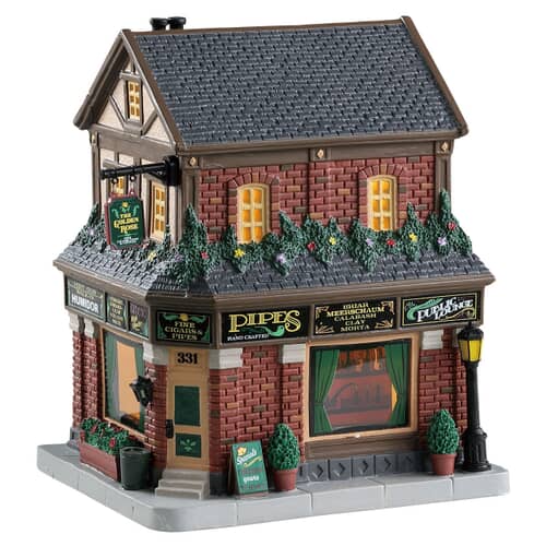 Lemax Christmas Village Golden Rose Cigars - 85340