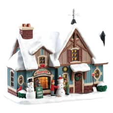 Lemax Christmas Village Snow Day! Battery Operated Led - 85356