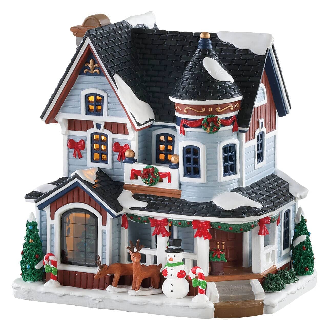 Lemax Christmas Village Christmas Residence (Aa) Battery Operated Led ...