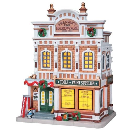 Lemax Christmas Village Swansons Hardware - 85651