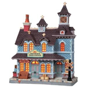 Lemax Christmas Village Chatsworth Railroad Station - 85760