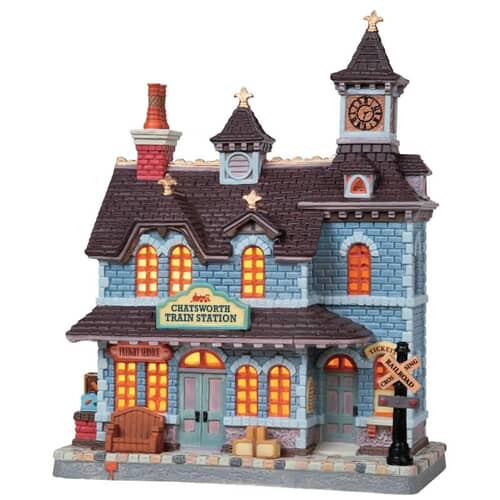 Lemax Christmas Village Chatsworth Railroad Station - 85760
