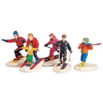 Lemax - Winter Fun Figurines Set Of 5