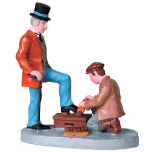 Lemax Christmas Village Shoe Shine Boy - 92634