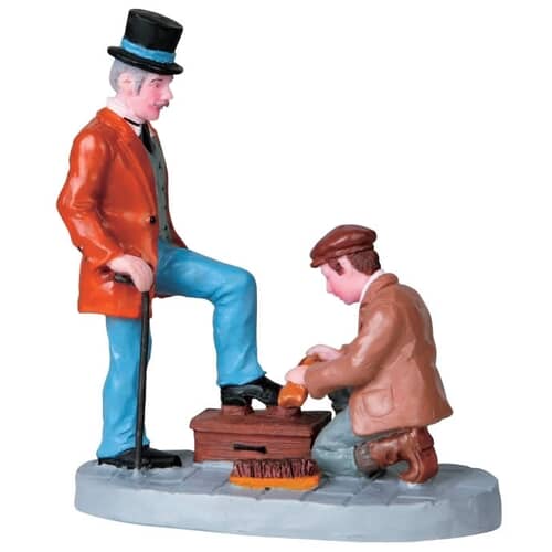 Lemax Christmas Village Shoe Shine Boy - 92634