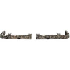 Lemax Christmas Village Colonial Stone Wall Set Of 10 - 93304