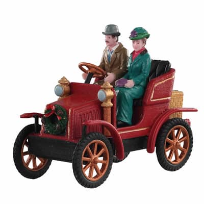 Lemax Christmas Village First Car In Town - 93426