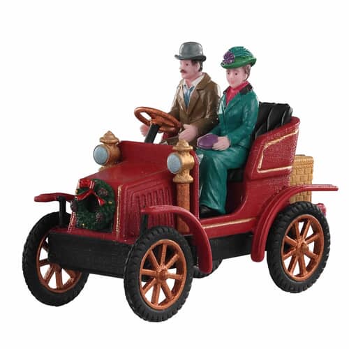 Lemax Christmas Village First Car In Town - 93426
