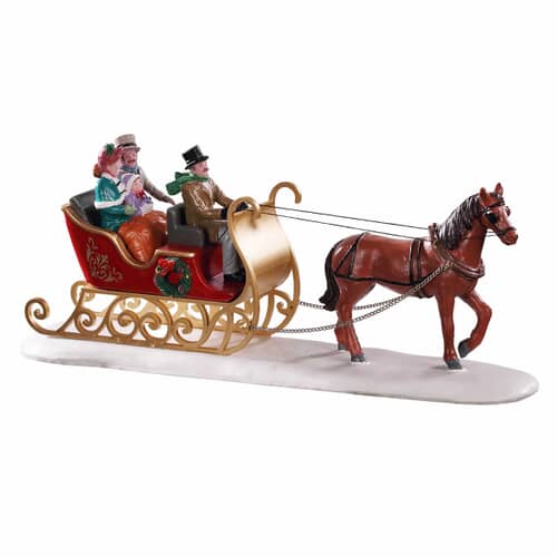 Lemax Christmas Village Victorian Sleigh Ride - 93433