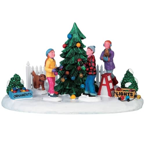 Lemax Christmas Village Decorating Front Yard Tree - 93762