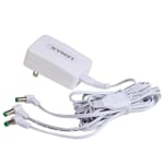 Lemax Christmas Village UK Plug Power Adaptor 4.5V White 3-Output Changeable  - 94565