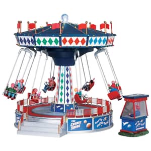 Lemax Christmas Village The Cosmic Swing - Set of 2 - 94956