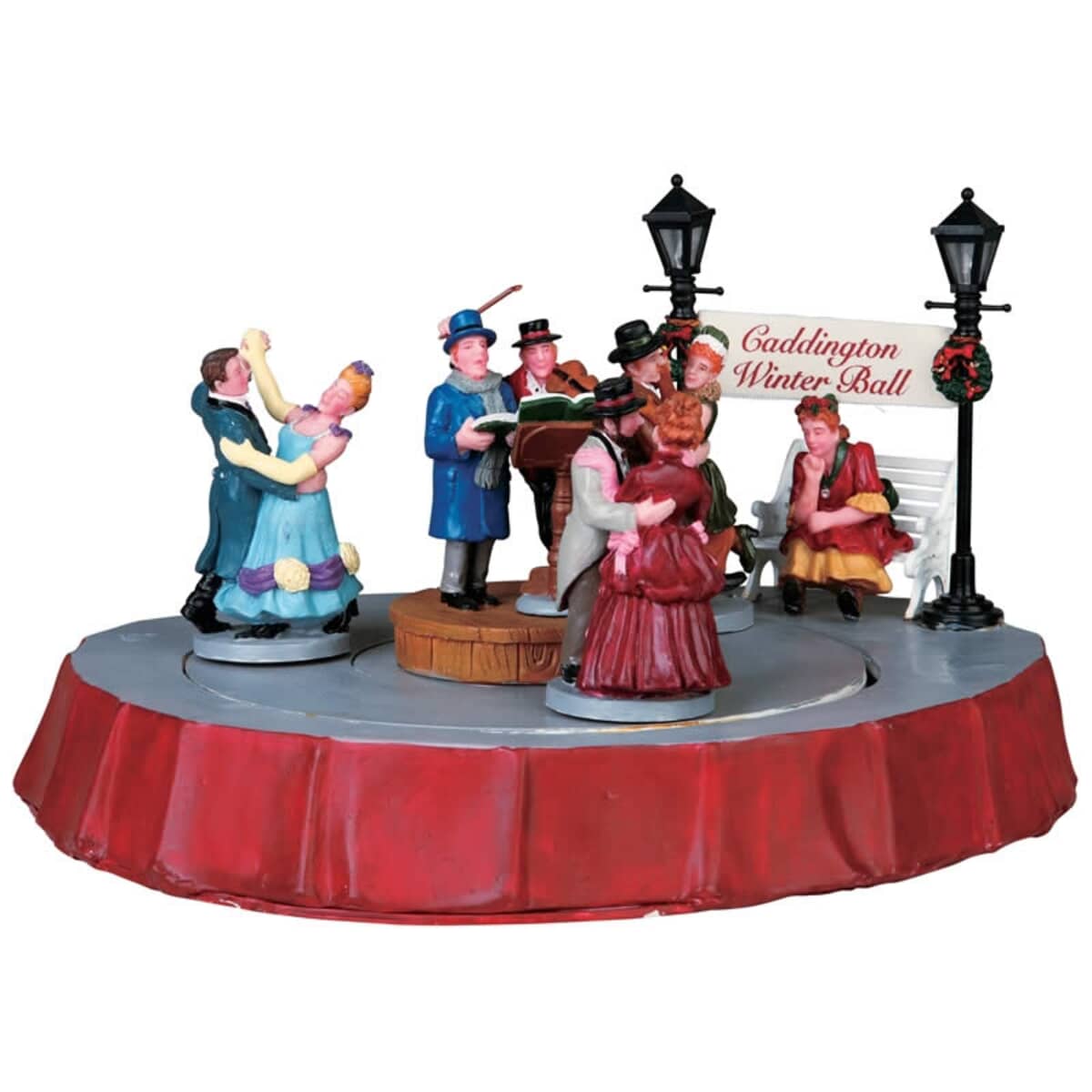 Lemax Christmas Village Caddington Ball Set of 4 94977 (94977