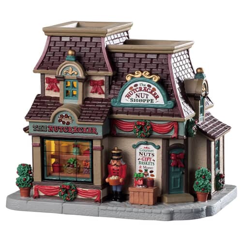 Lemax Christmas Village The Nutcracker Nut Shoppe Battery Operated Led ...