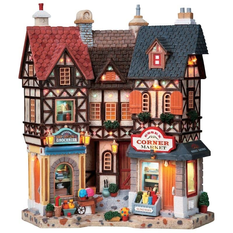 New Lemax 2003 Essex Street Façade TOY KINGDOM Hanging Wall Setting. NEW