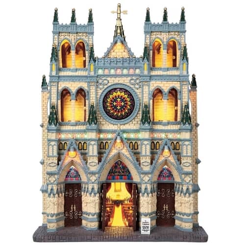 Stazione Treni Per Presepe Lemax Lemax Christmas Village St. Matteo Chiesa LED A Batteria – 95506 Stazione Di Giunzione Orientale Lemax 75256