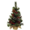 Kaemingk Everlands Ipswich Snowy Berries Mini Tree 45cm 2
