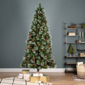 Kaemingk Everlands  Ipswich Snowy PineTree 1.8m/ 6ft