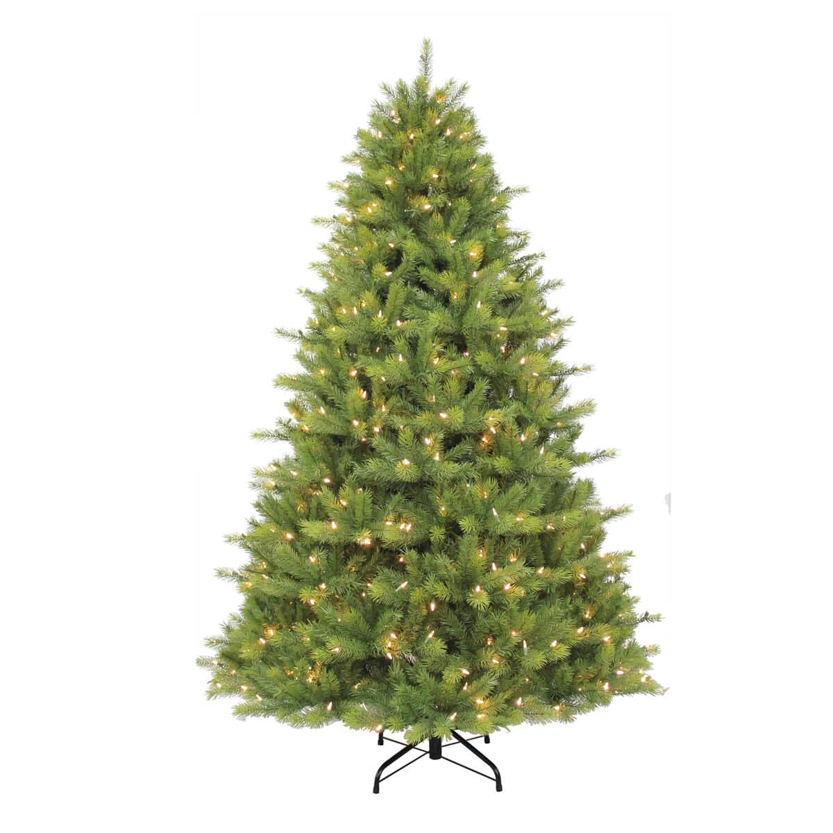 Puleo International Kensington Fir Artificial Christmas Tree With Warm
