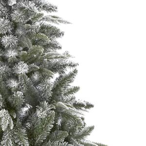 Premier Snow Flocked Lapland Spruce 1.8m  Artificial Christmas Tree