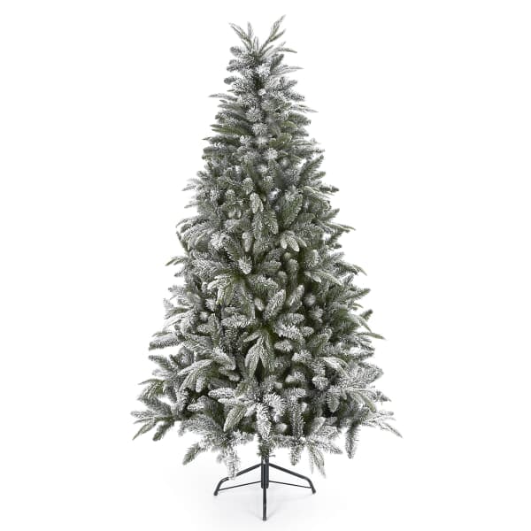 Premier Snow Flocked Lapland Spruce 1.8m  Artificial Christmas Tree