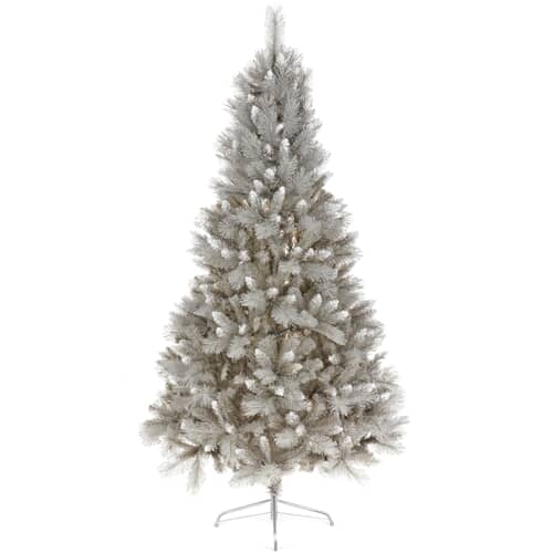 Premier Christmas Tree 1.8m Silver Tipped Fir Artificial Tree