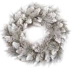 Lemax Premier Christmas Tree 50cm Silver Tipped Fir Artificial Christmas Wreath